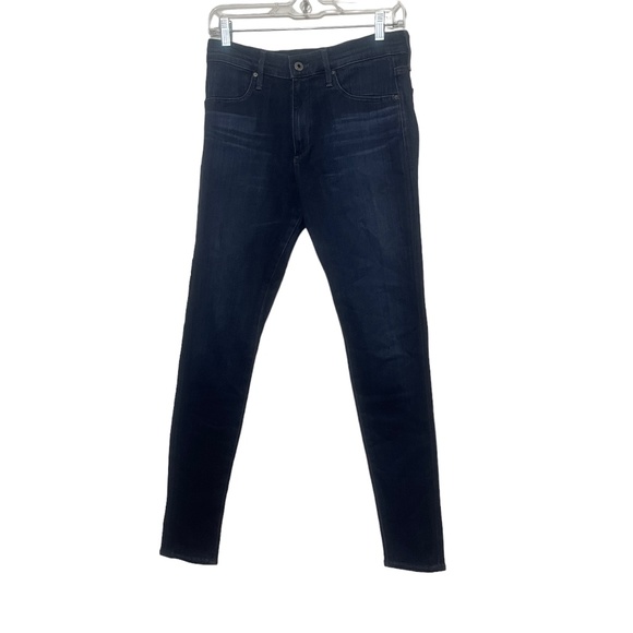 AG Adriano Goldschmied 30R Womens Jeans The Farrah Skinny Pockets in back - Picture 5 of 7